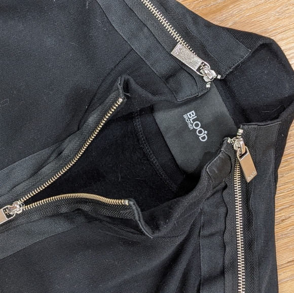 Blood Brother Black Men's Zippered Sweater - Picture 2 of 4